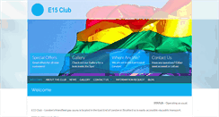 Desktop Screenshot of e15club.com