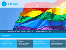 Tablet Screenshot of e15club.com